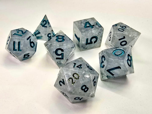Crystal Dice CELESTITE