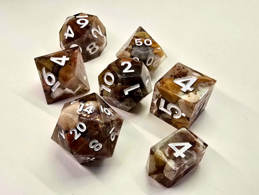 Crystal Dice LAKE SUPERIOR AGATE